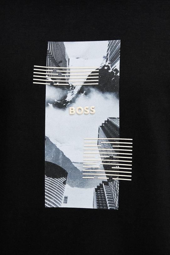 BOSS Green bluză 50548324 negru