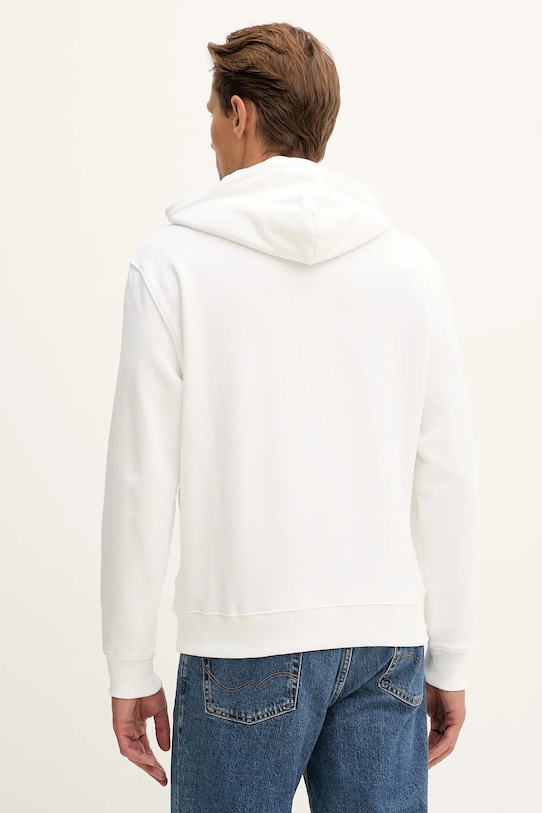Îmbrăcăminte Calvin Klein hanorac de bumbac LV04LD241G alb