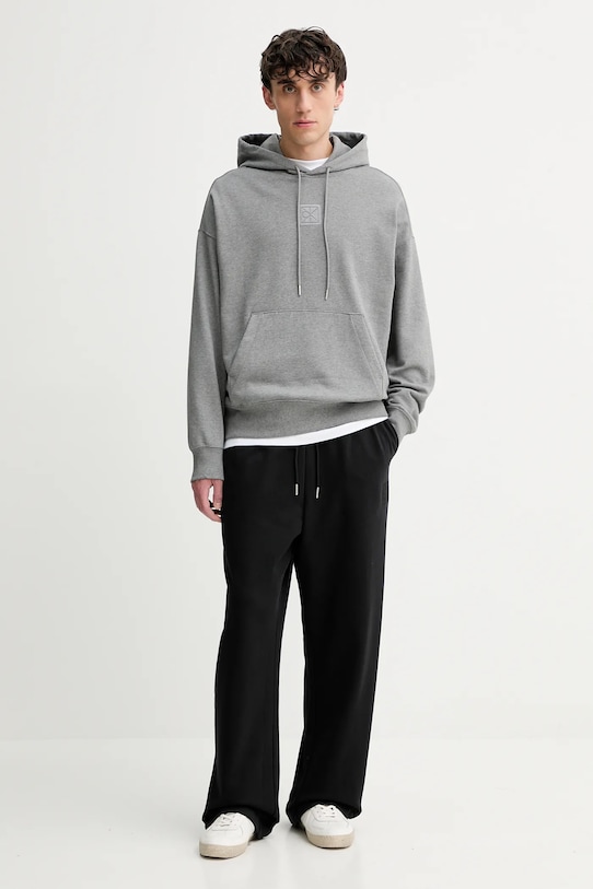 Mikina Calvin Klein LV14LD225G šedá AW25