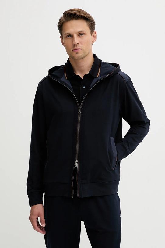 Paul&Shark bluza z kapturem granatowy 15311806