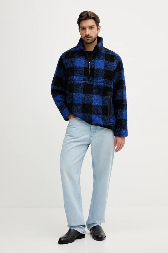 Mikina Tommy Hilfiger MW0MW40476 tmavomodrá AW25