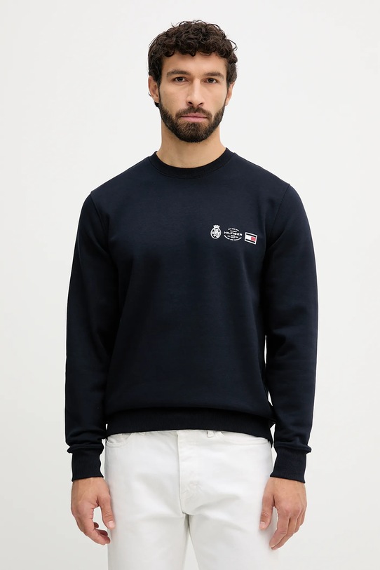 Tommy Hilfiger bluza pozostałe granatowy MW0MW40863