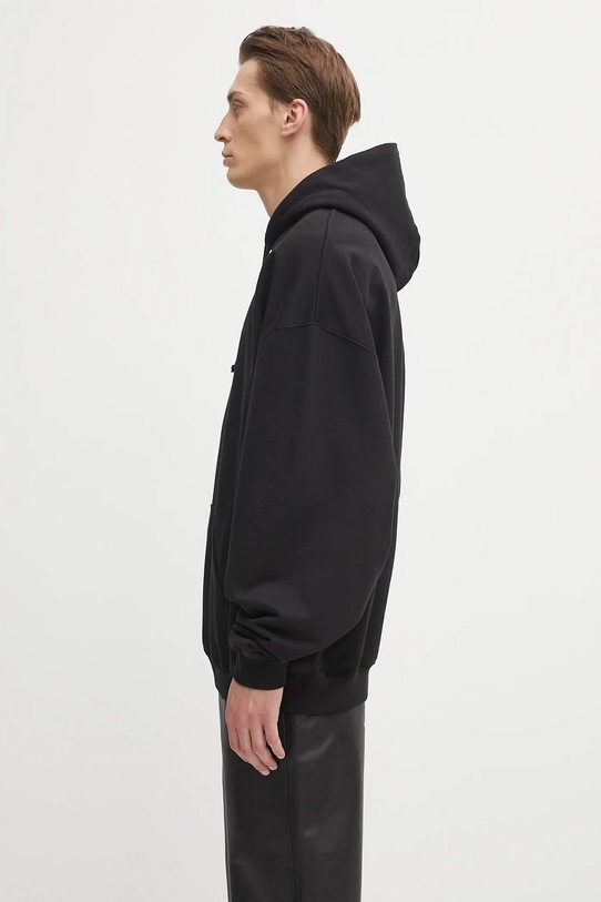 VETEMENTS bluza Logo Oversized UH76HD100B czarny AW25