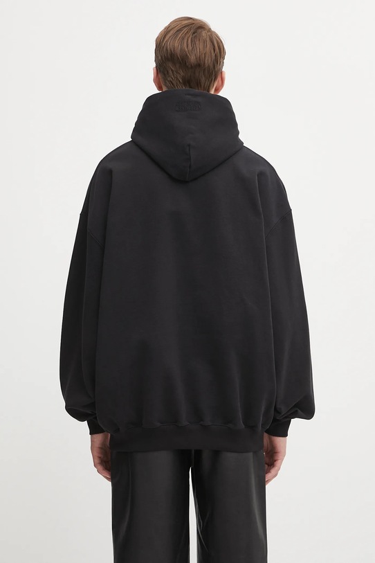 Îmbrăcăminte VETEMENTS bluză Logo Oversized UH76HD100B negru