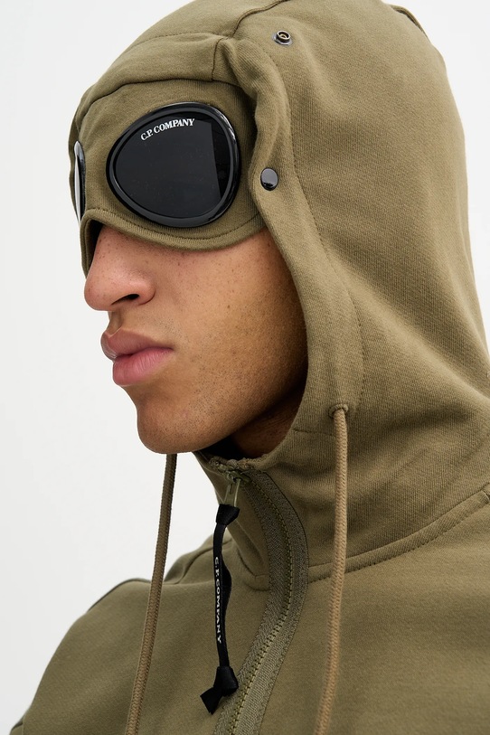 C.P. Company bluza bawełniana zielony 19CMSS715A005086W