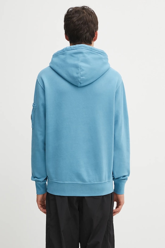 Одяг Бавовняна кофта C.P. Company 19CMSS719A006372R блакитний