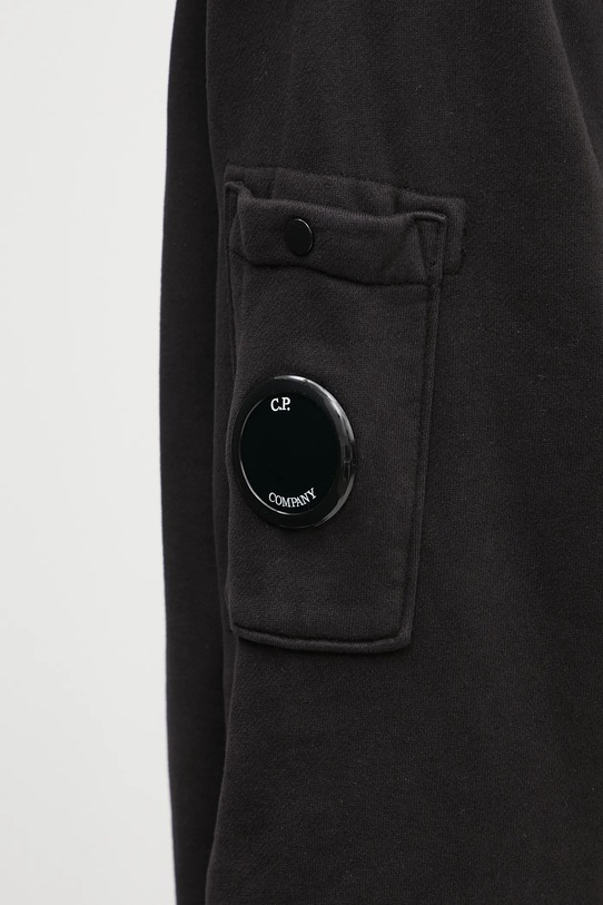 Хлопковая кофта C.P. Company чёрный RFCMSS719A006372G