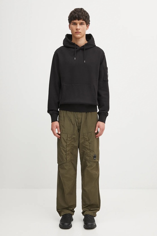 Хлопковая кофта C.P. Company RFCMSS719A006372G чёрный