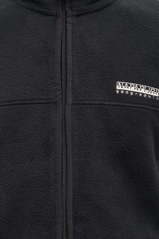 Napapijri hanorac fleece T-Dergana negru NP0A88V19411