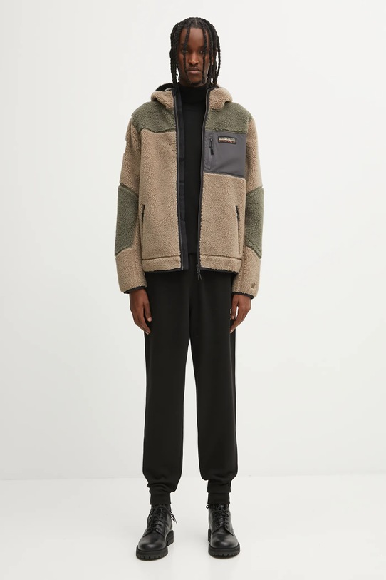 Napapijri bluza polarowa Yupik NP0A4GNSMCD1