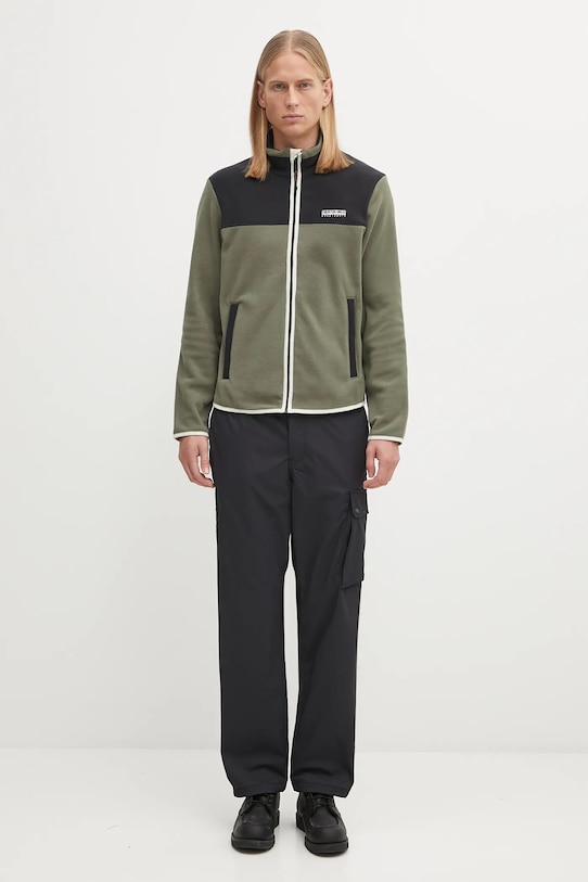 Napapijri bluza polarowa T-Dergana NP0A88V1G0A1 zielony