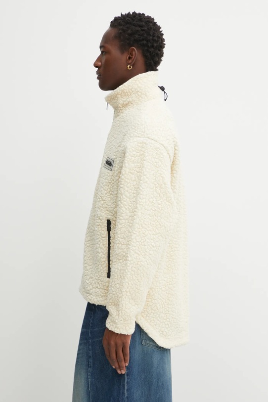 Napapijri bluza z dodatkiem wełny Napapijri x Martine Rose NP0A4IG7N1A1 beżowy AW25