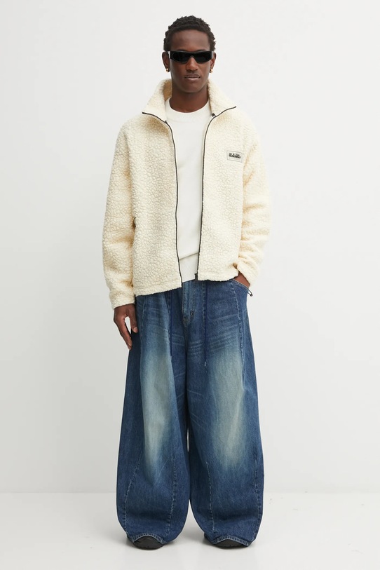 Pulover z dodatkom volne Napapijri Napapijri x Martine Rose NP0A4IG7N1A1 bež