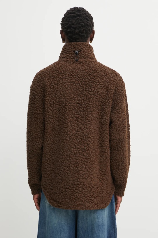 Ρούχα Φούτερ με προσθήκη μαλλιού Napapijri Napapijri x Martine Rose NP0A4IG7WT11 καφέ