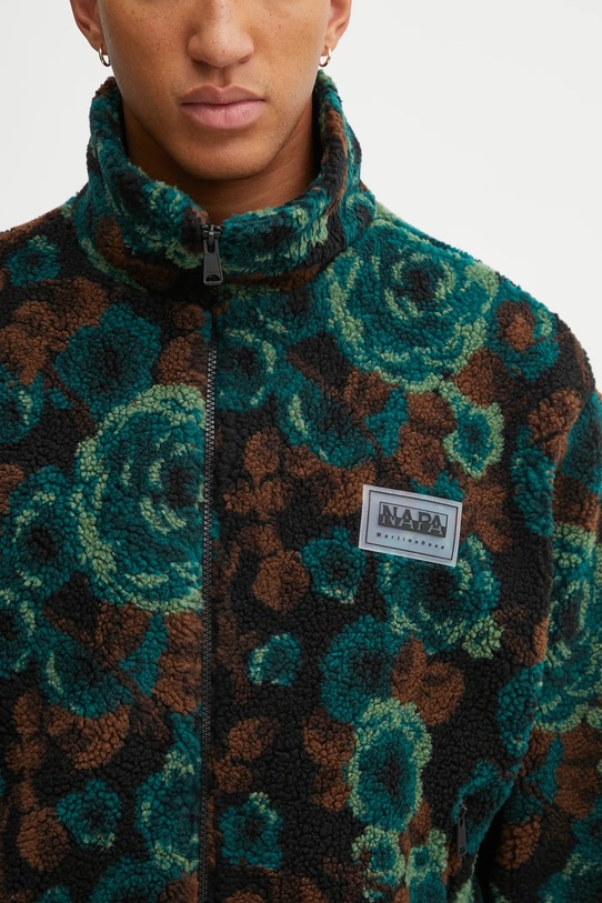 Флисовая кофта Napapijri x Martine Rose бирюзовый NP0A4FPLFUB1