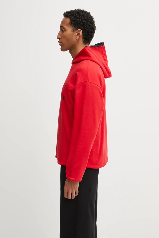 Bavlnená mikina Napapijri Napapijri x Martine Rose NP0A4H8MRB11 červená AW25