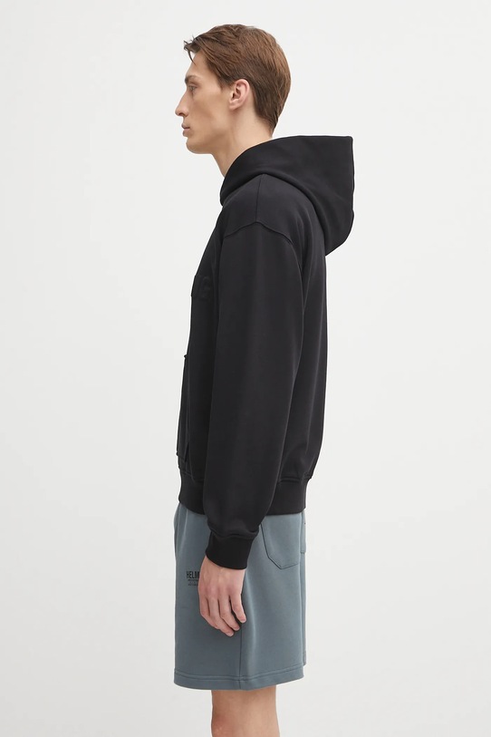 Helmut Lang bluza bawełniana P04HM504 czarny AW25