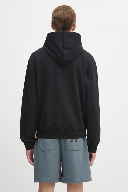Odzież Helmut Lang bluza bawełniana P04HM504 czarny