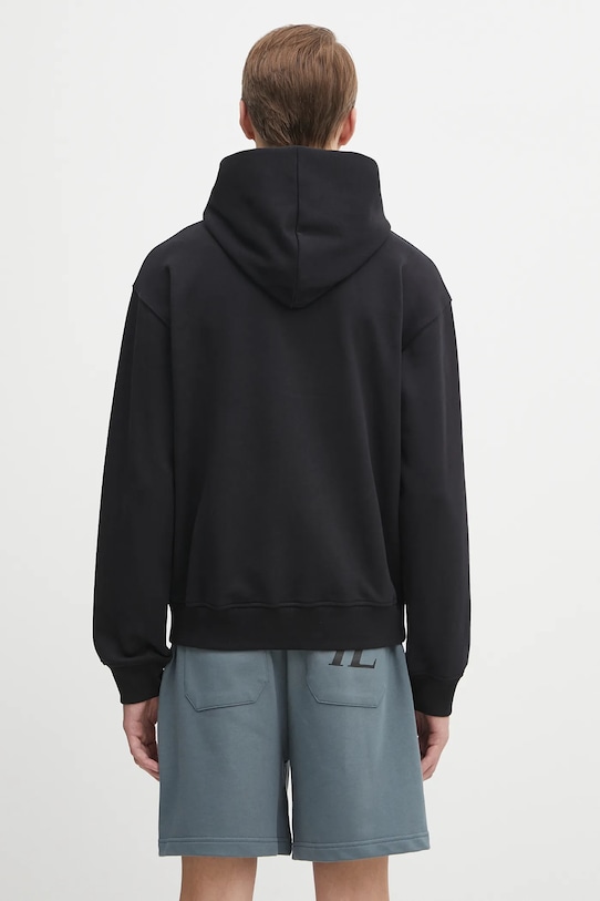 Odzież Helmut Lang bluza bawełniana P04HM504 czarny