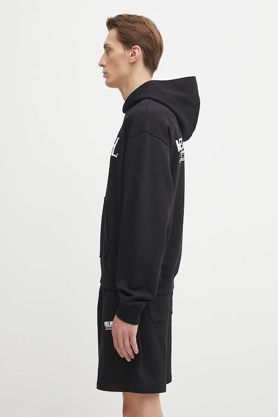 Helmut Lang bluza bawełniana P04HM508 czarny AW25