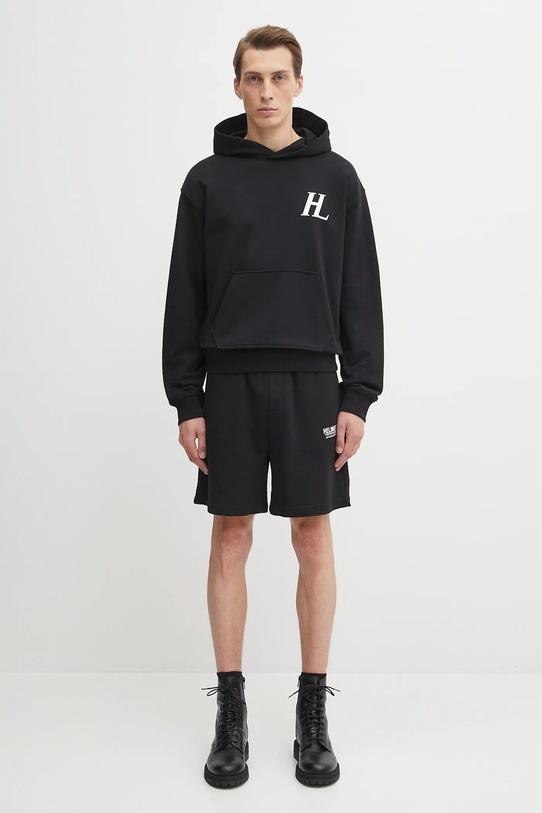 Helmut Lang bluza bawełniana P04HM508 czarny