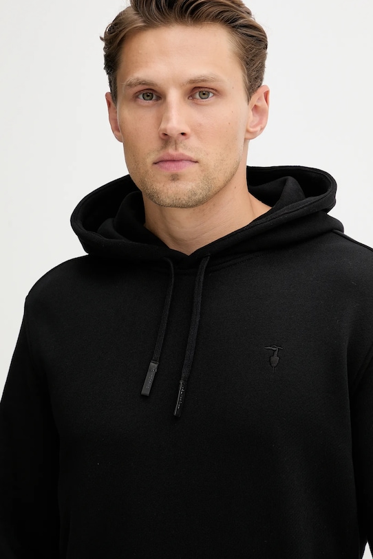 Trussardi pamut melegítőfelső fekete G8078000031N