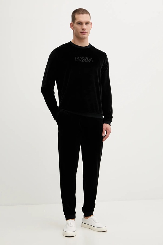 Кофта BOSS 50550636 чорний AW25