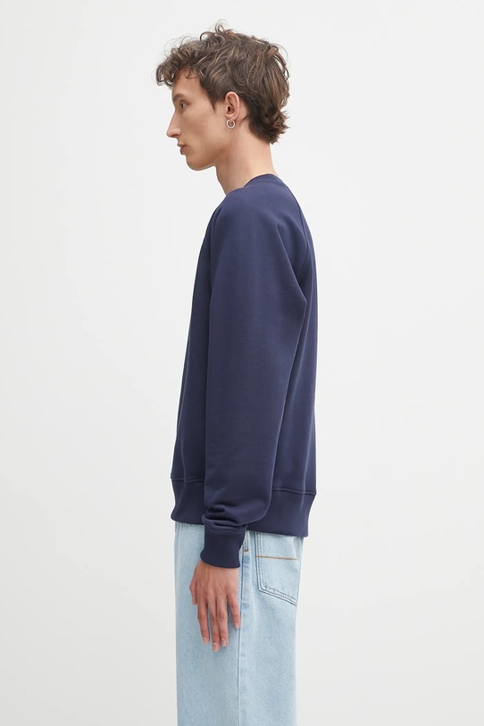 Памучен суичър Filling Pieces Embroidered Knot 422530500143 тъмносин AW25