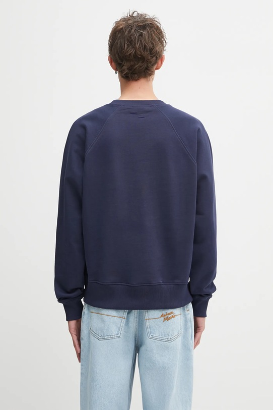 Odzież Filling Pieces bluza bawełniana Embroidered Knot 422530500143 granatowy