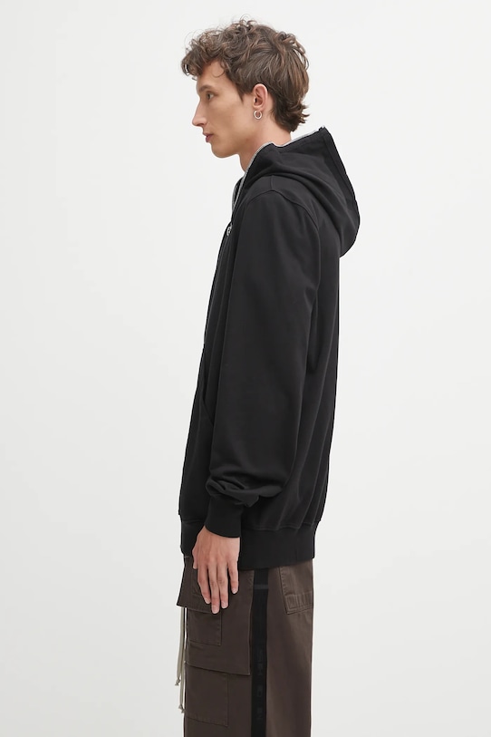 Rick Owens DRKSHDW bluza bawełniana Jumbo Gimp DU02E7283.RIG czarny AW25