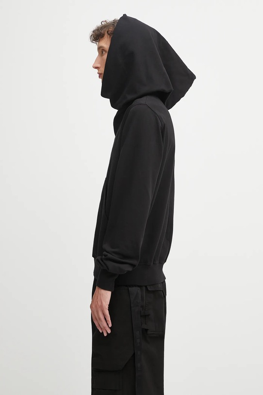 Pamučna dukserica Rick Owens DRKSHDW Mountain DU02E7286.RIG crna AW25