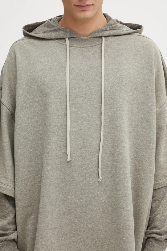Кофта Rick Owens DRKSHDW Tommy Hustler серый DU02E7271.FGMJGM