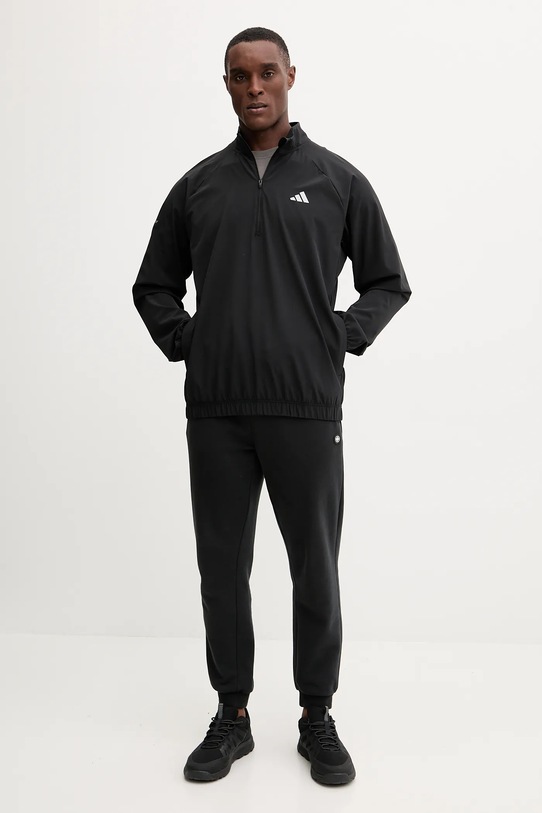 Φούτερ προπόνησης adidas Performance Training Essentials JM5440 μαύρο AW25