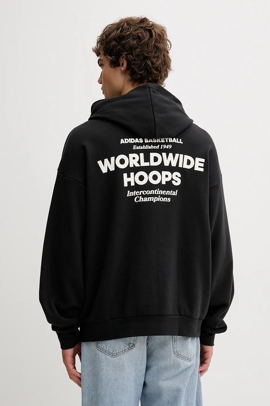 Odzież adidas Originals bluza bawełniana Intercon JW8615 czarny