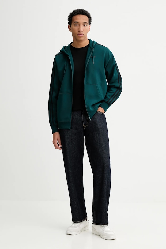 adidas Originals bluza Baggy JX1549 zielony AW25