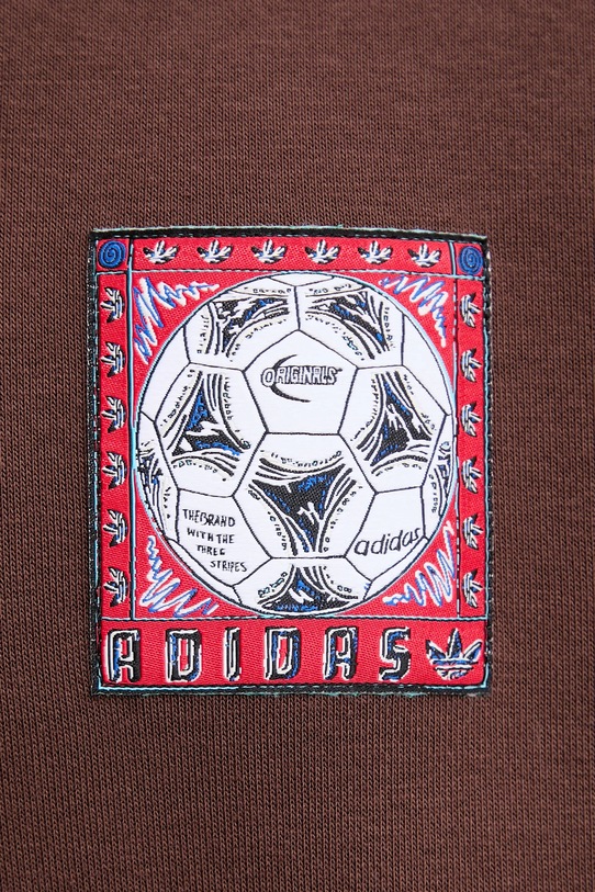 adidas Originals bluza Graphic JX3095 brązowy