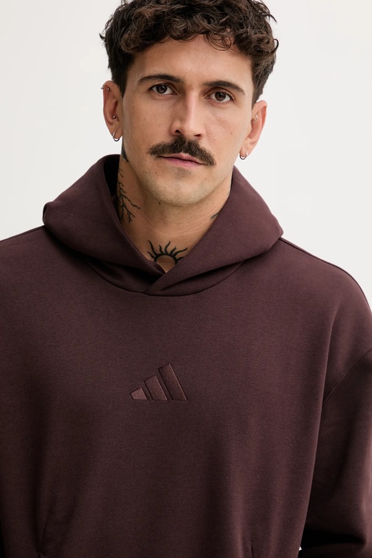 Кофта adidas All Szn коричневий JX5090