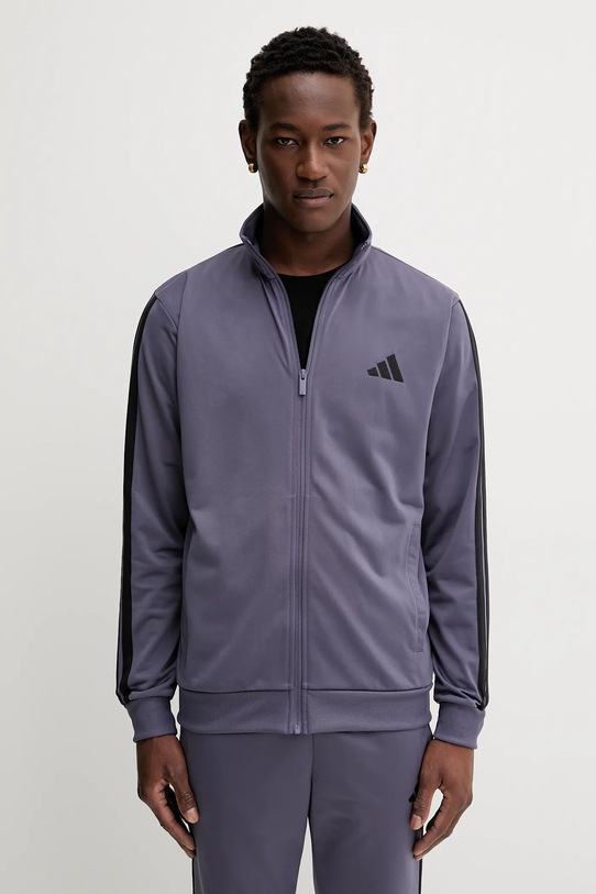 adidas dres 3S JX5504 fioletowy AW25