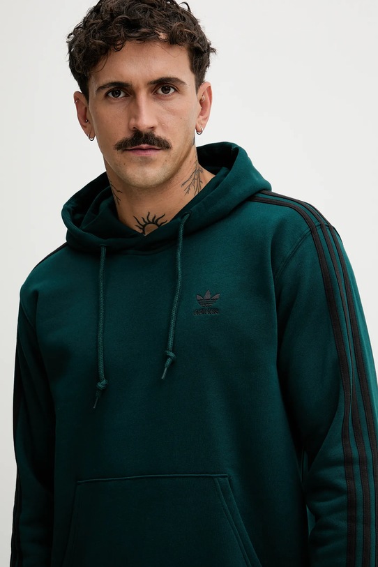 Odzież adidas Originals bluza 3-Stripes JY1378 zielony