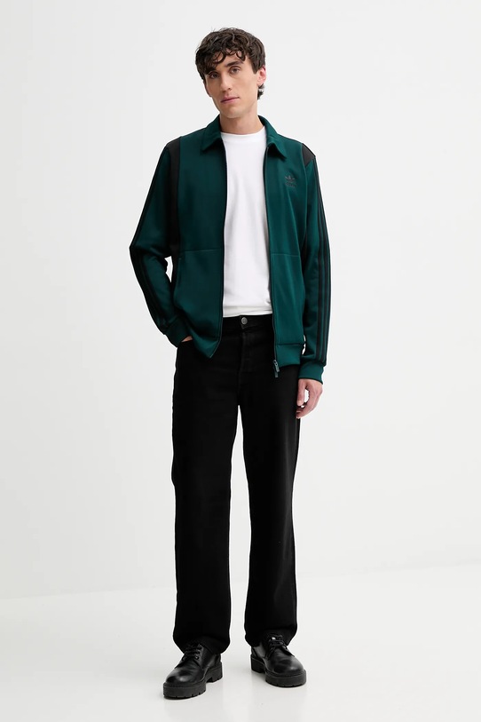 adidas Originals bluza Panel Tt JY1426 turkusowy AW25