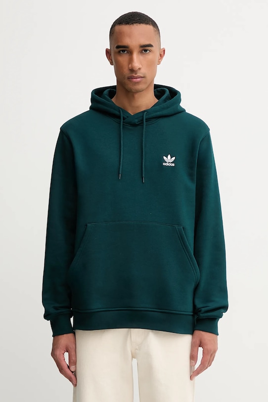adidas Originals bluza Trefoil Essentials pozostałe zielony JZ3589