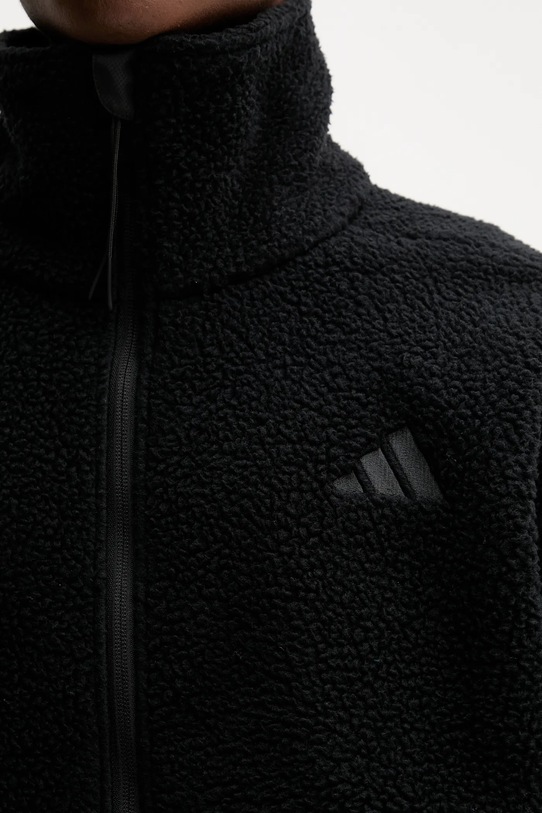 Fleecová mikina adidas City Tech KB1197 černá