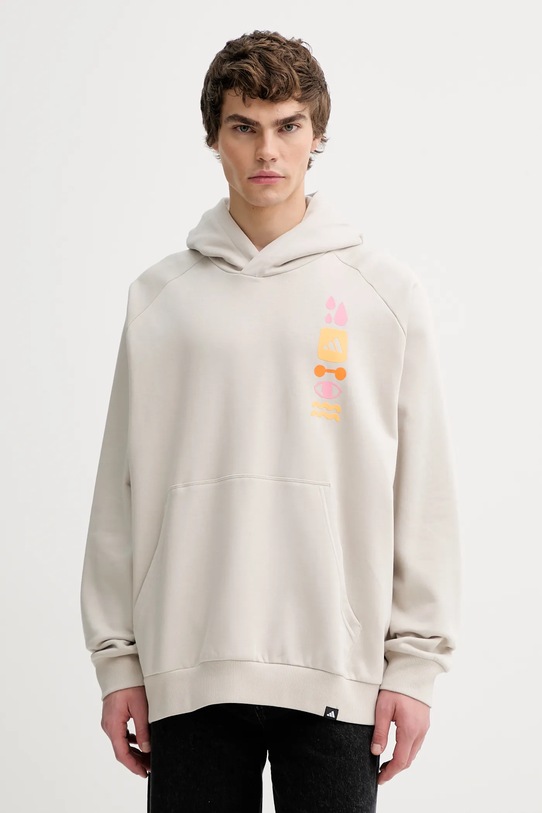 Abbigliamento adidas Performance felpa GFX JV8779 beige