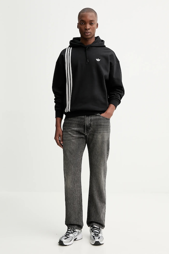 adidas Originals bluza Front ST JV9879 czarny AW25