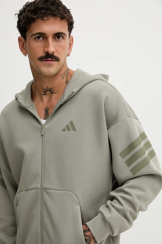 adidas bluza Fi 3S zielony JW7112
