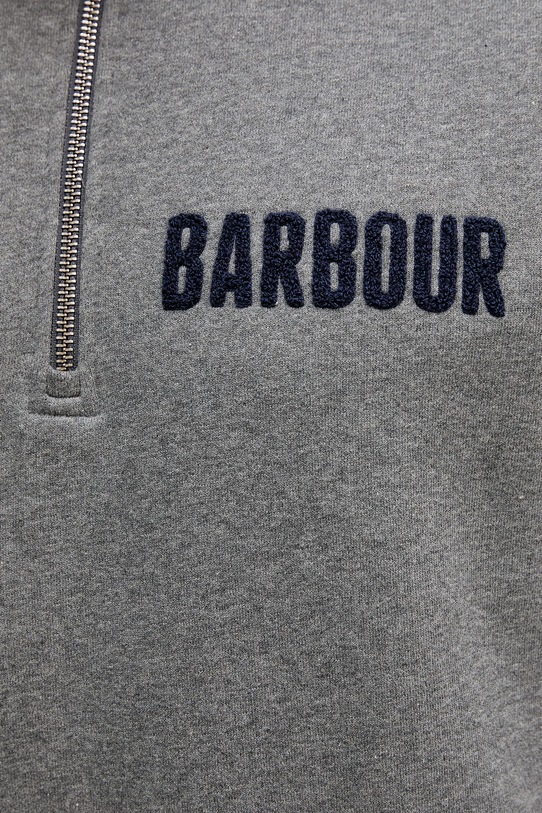 Barbour bluza bawełniana MOL0640 szary