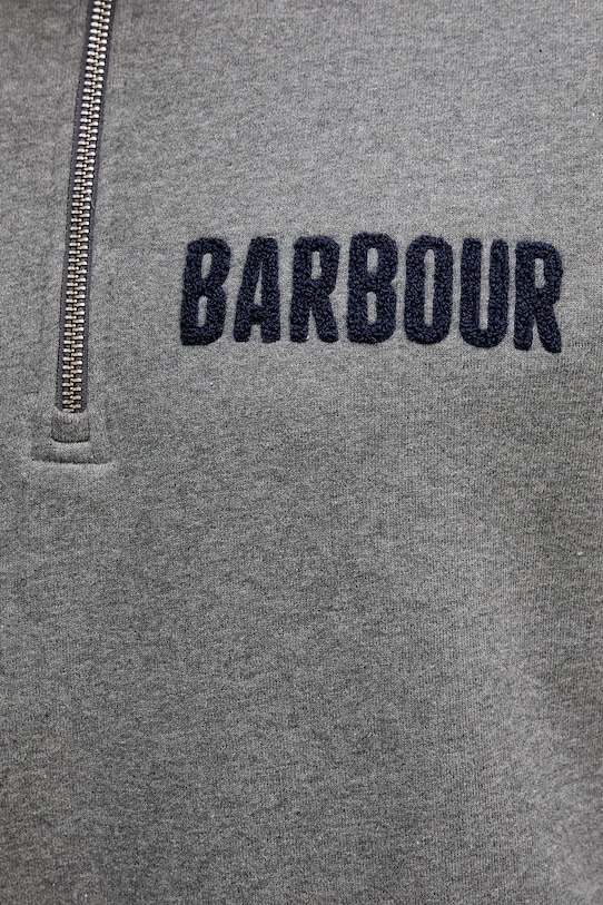 Бавовняна кофта Barbour MOL0640 сірий