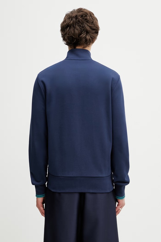 Odzież Fred Perry bluza rozpinana bawełniana męska J1327 granatowy
