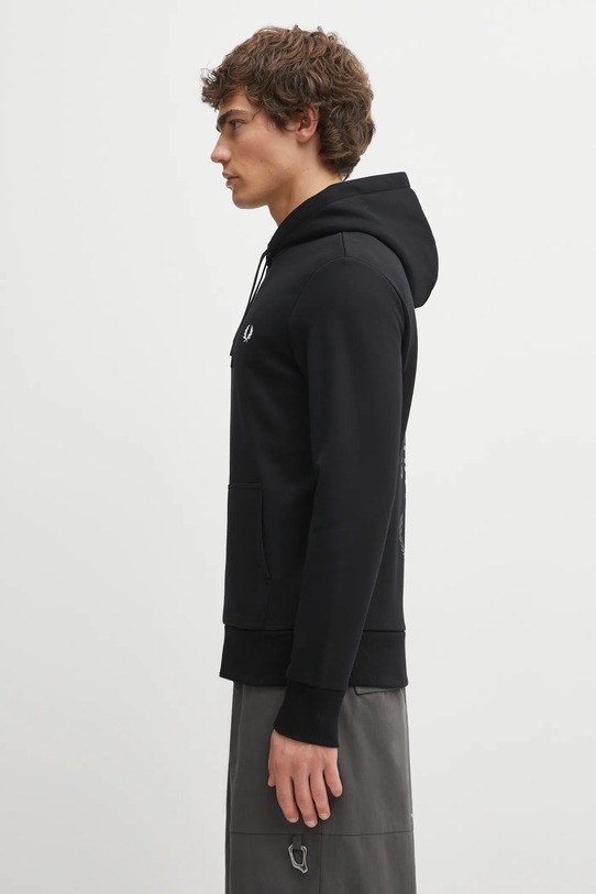 Fred Perry bluza M1371 czarny AW25