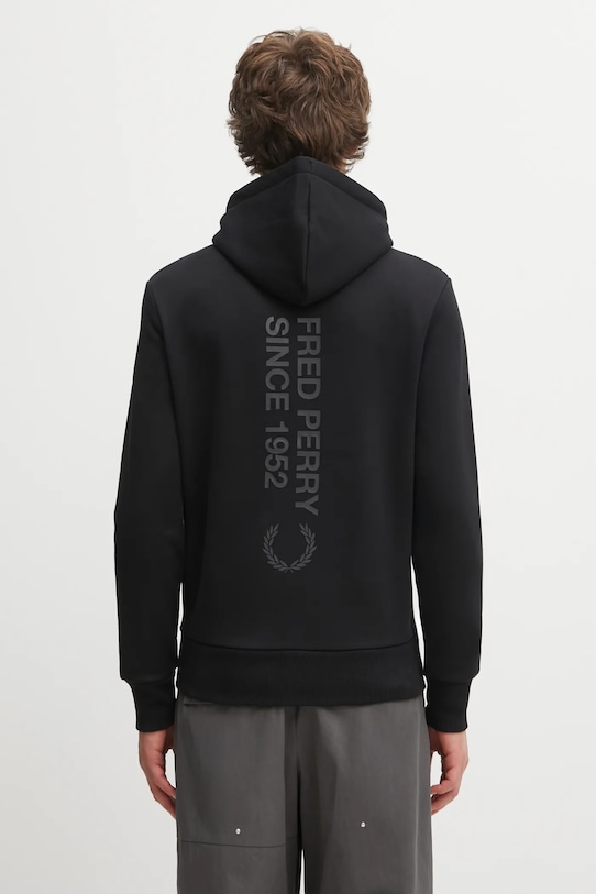Odzież Fred Perry bluza M1371 czarny